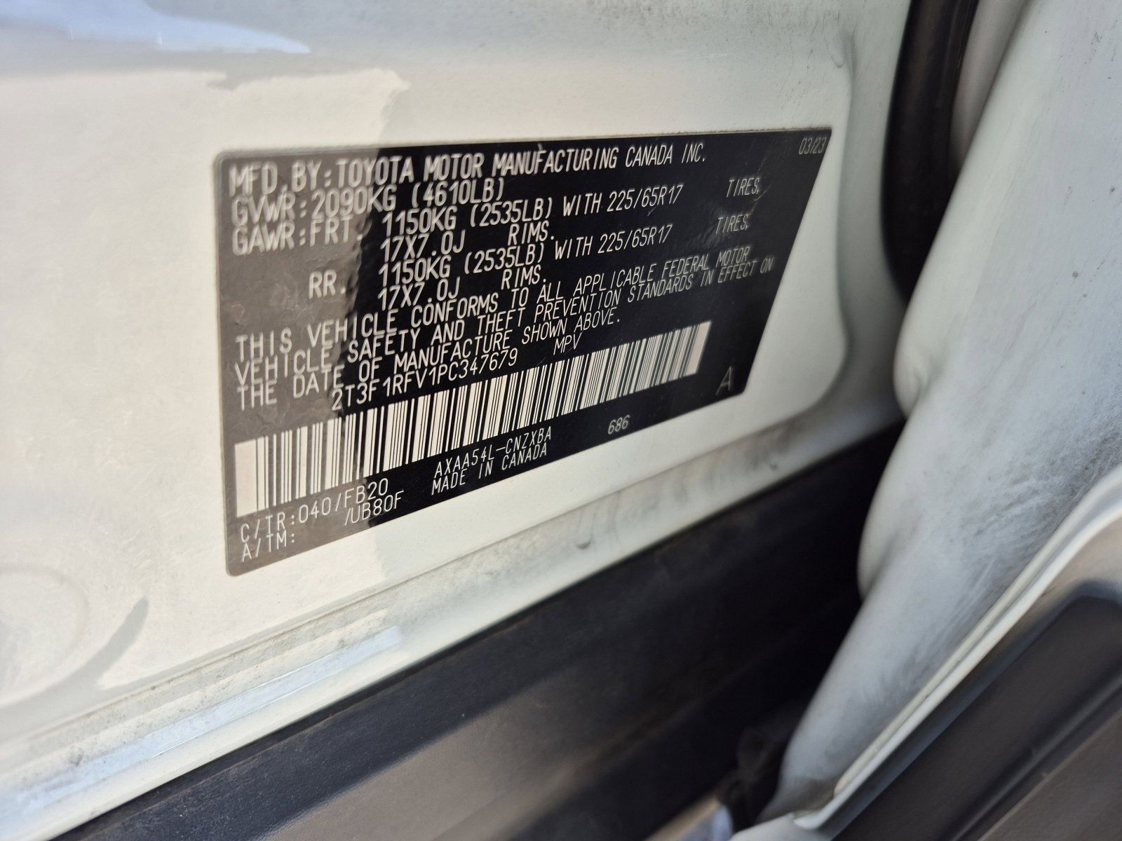 Certified 2023 Toyota RAV4 LE AWD/4WD image 25