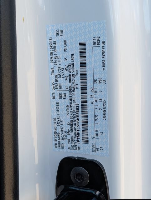 Used 2025 Ford F150 XL w/ Equipment Group 103A High AWD/4WD image 30