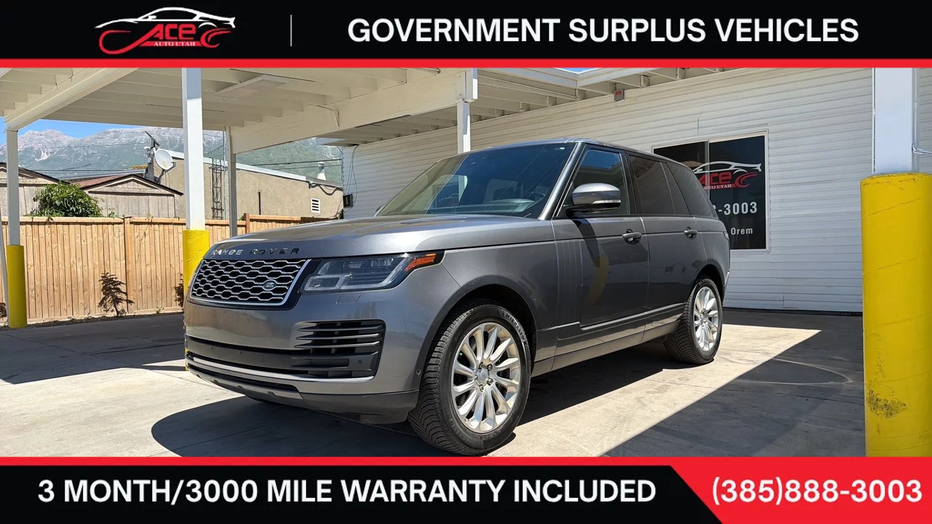 Used 2019 Land Rover Range Rover HSE AWD/4WD image 1