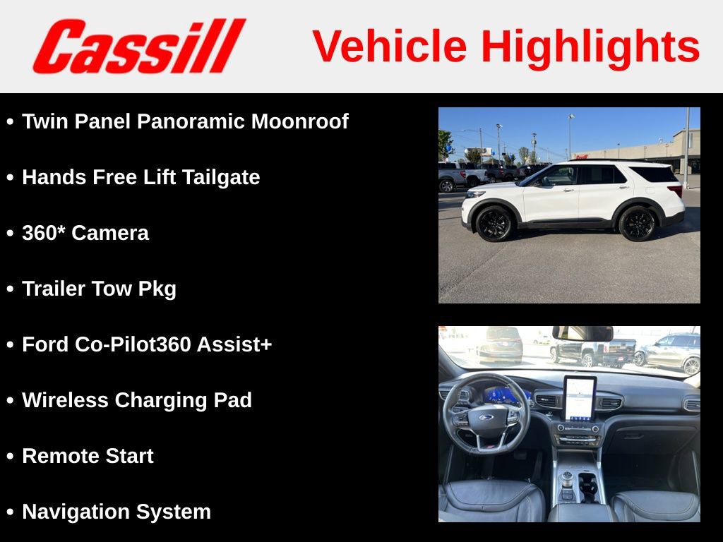 Used 2020 Ford Explorer ST w/ Premium Technology Package AWD/4WD image 7