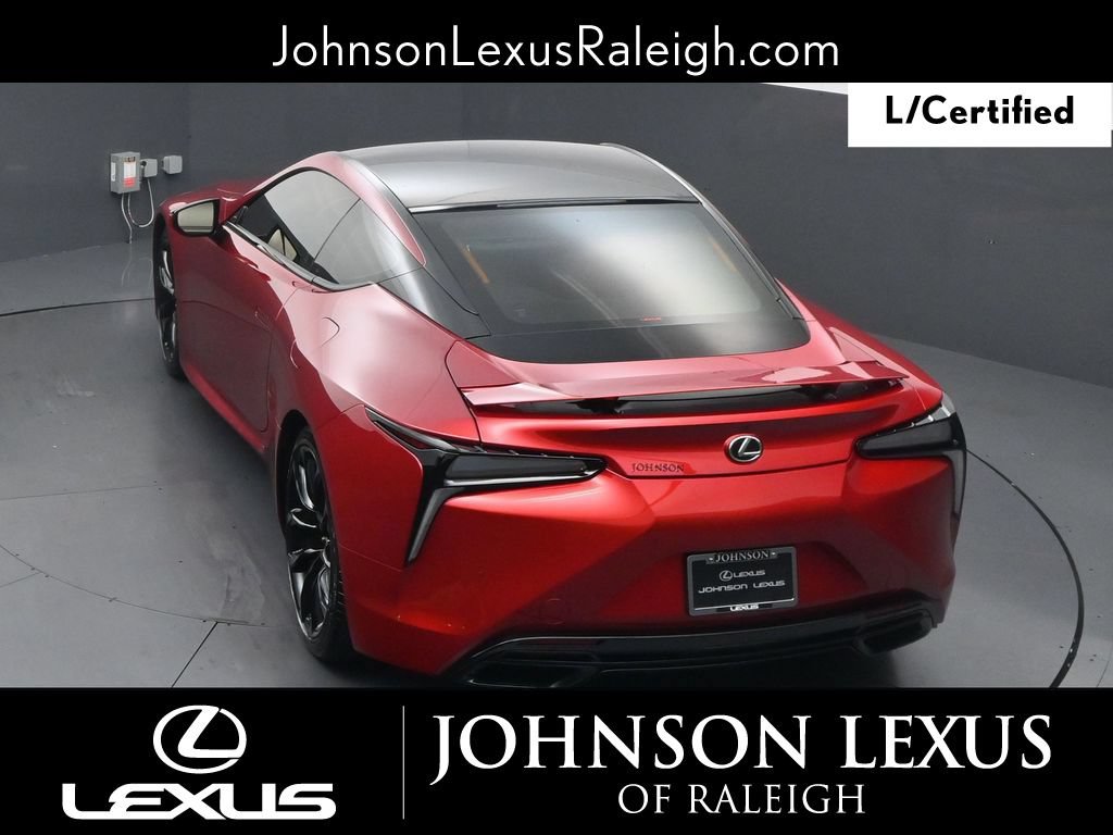 Certified 2022 Lexus LC 500 Coupe w/ Dynamic Handling Package RWD image 25