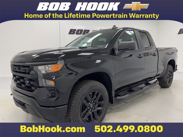 New 2026 Chevrolet Silverado 1500 Custom w/ Turbomax Blackout Package