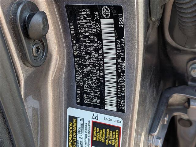 Used 2016 Toyota Camry SE FWD image 20