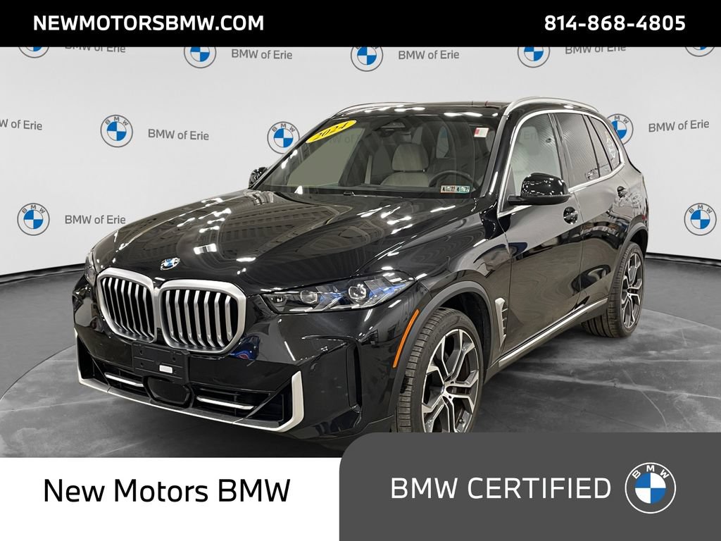 Certified 2024 BMW X5 xDrive40i w/ Premium Package