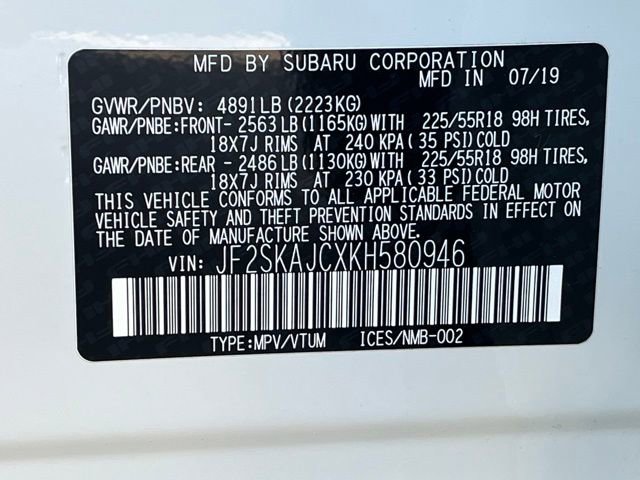 Used 2019 Subaru Forester Sport w/ Popular Package #2 image 36