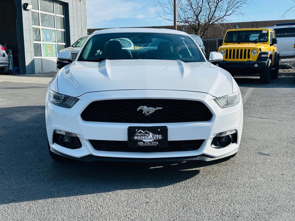Used 2017 Ford Mustang EcoBoost 2dr Fastback w/ Wheel & Stripe Package image 2