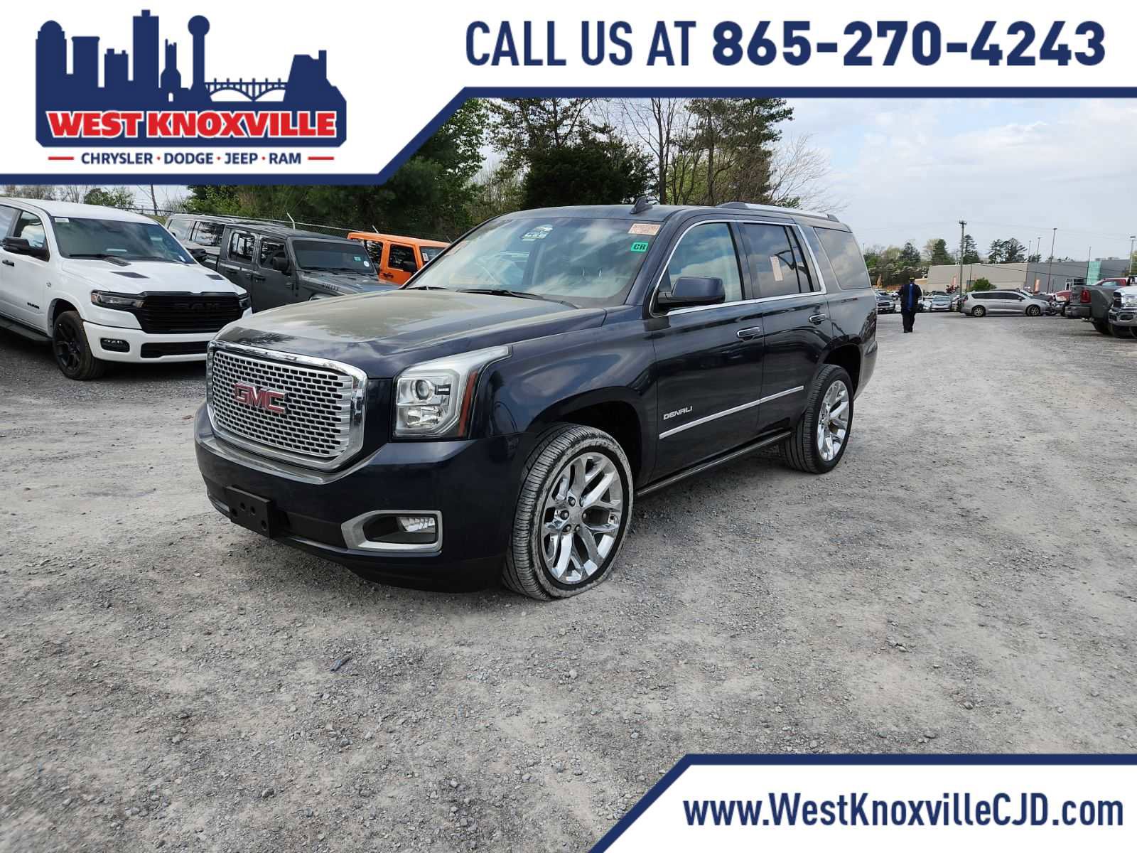 Used 2017 GMC Yukon Denali w/ Open Road Package image 1