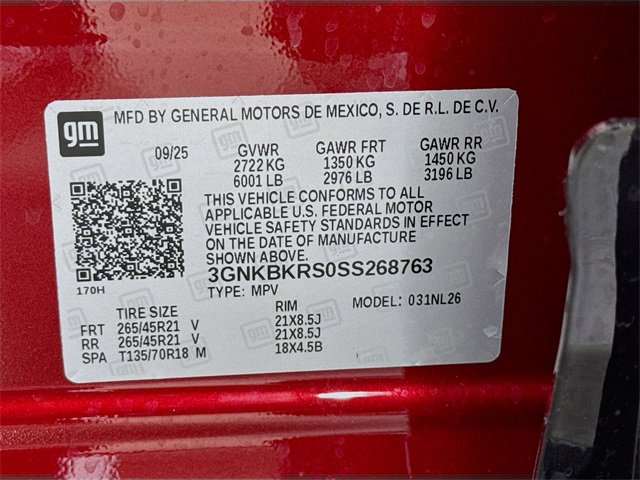 Used 2025 Chevrolet Blazer RS w/ Driver Confidence II Package image 31