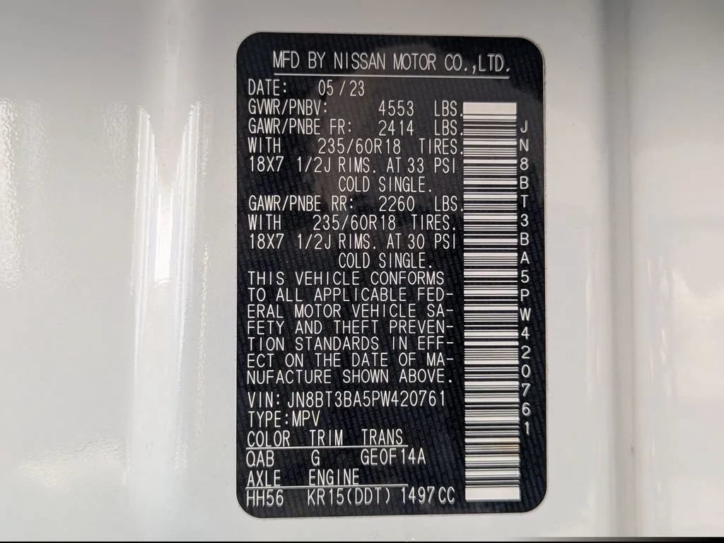 Certified 2023 Nissan Rogue SV FWD image 25