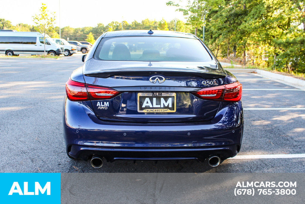 Used 2024 INFINITI Q50 Red Sport 400 AWD/4WD image 10