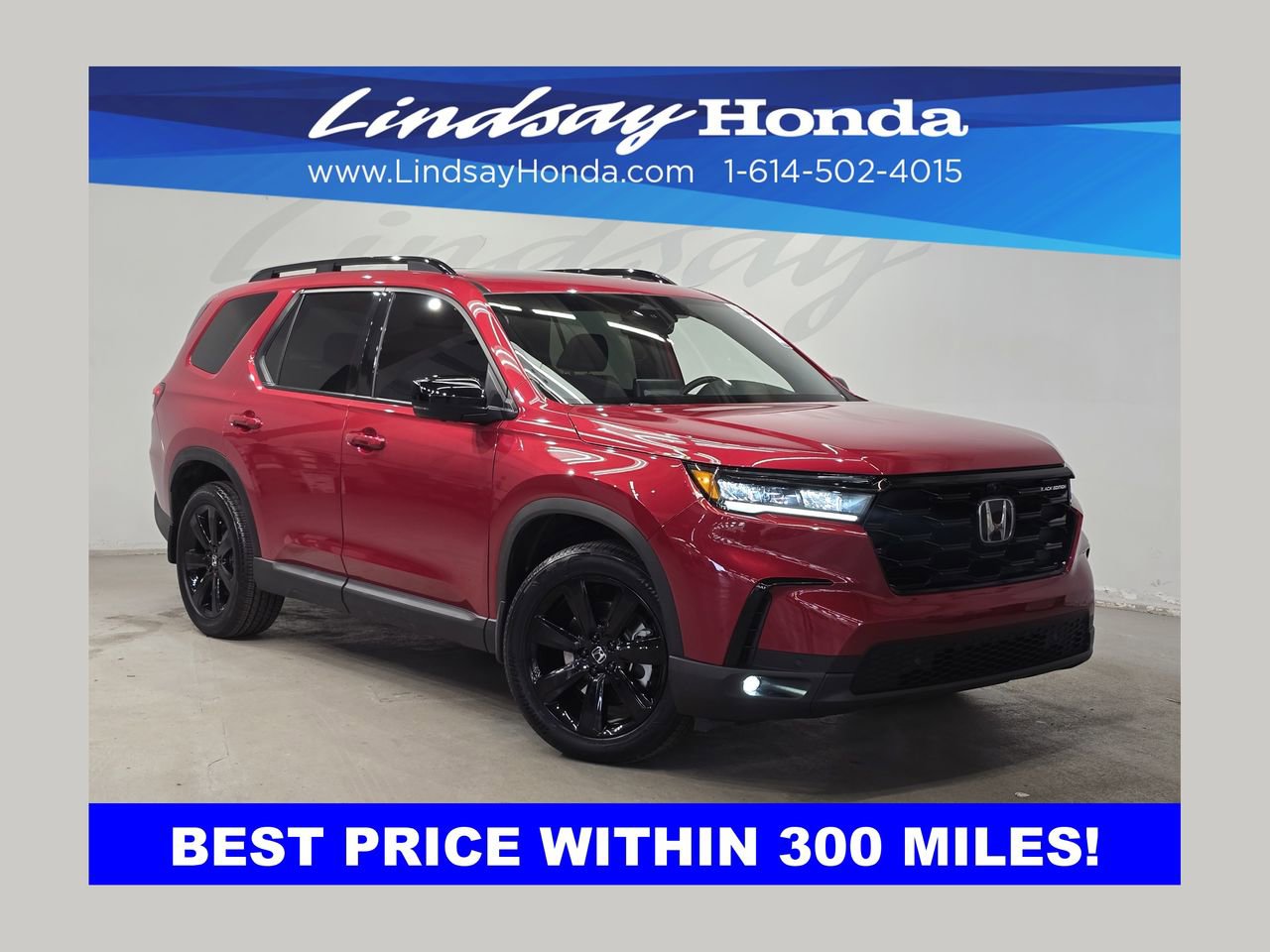 Certified 2025 Honda Pilot Black Edition image 1