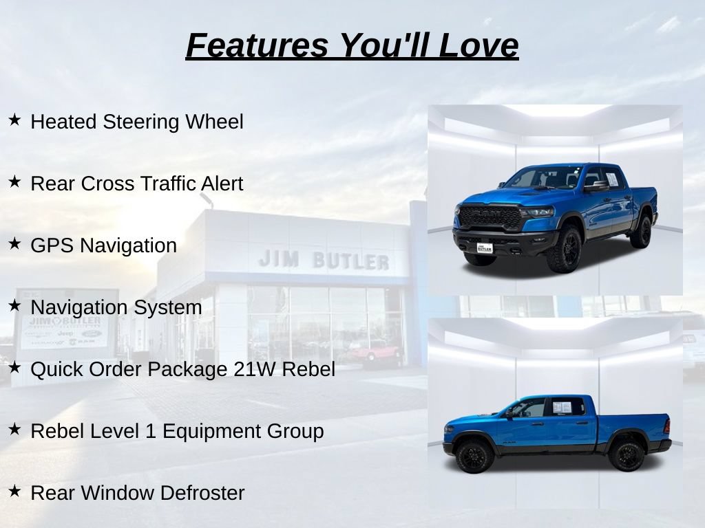 Used 2025 RAM 1500 Rebel w/ Rebel Level 1 Equipment Group AWD/4WD image 26