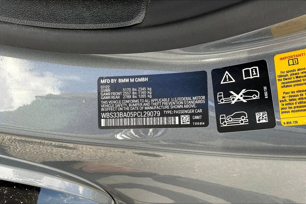 Used 2023 BMW M4 xDrive Competition AWD/4WD image 19