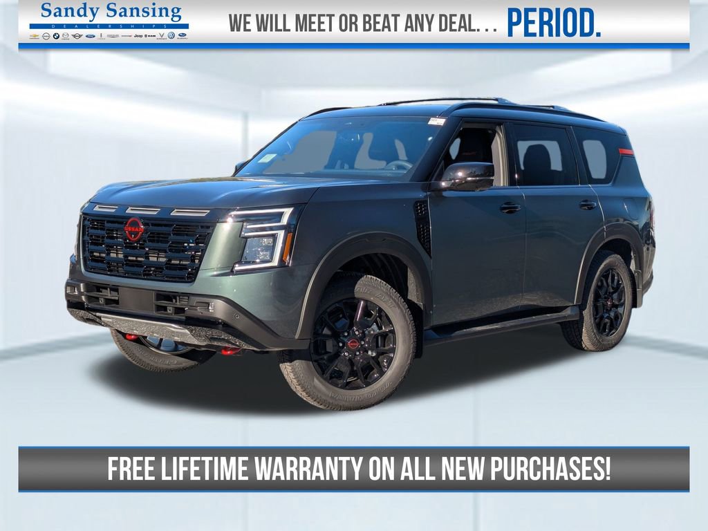 New 2026 Nissan Armada PRO-4X w/ Captain's Chari Seat Package