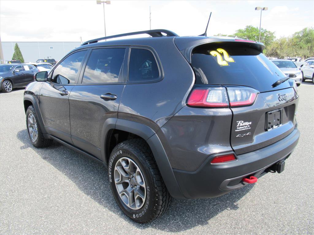 Used 2022 Jeep Cherokee Trailhawk w/ Premium Leather Package AWD/4WD image 5