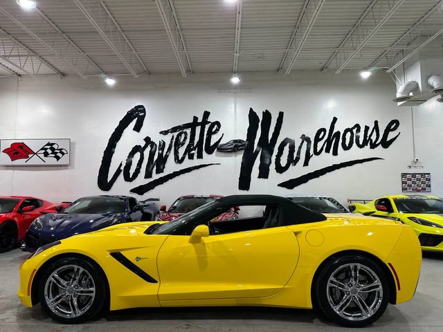 Used 2016 Chevrolet Corvette Stingray Convertible w/ 3LT Preferred Equipment Group RWD image 2