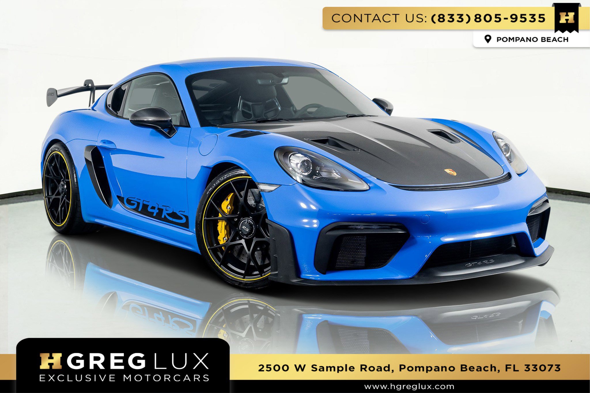 Used 2023 Porsche 718 Cayman GT4 RS w/ Weissach Package