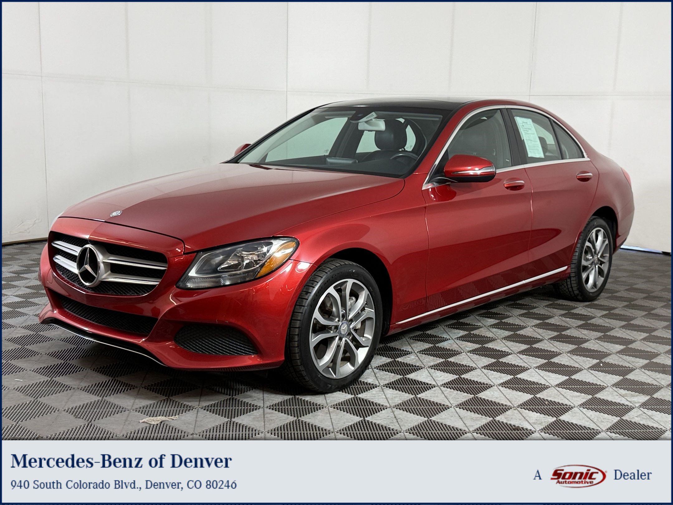 Used 2016 Mercedes-Benz C 300 4MATIC Sedan w/ Surround View Package