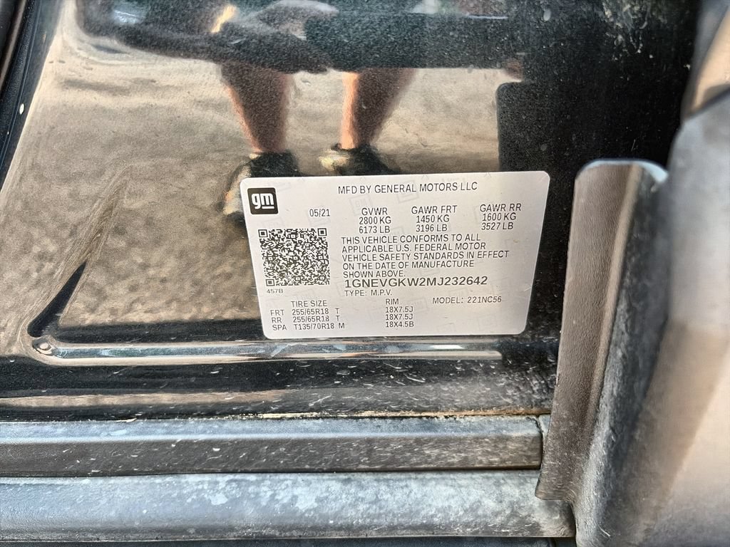 Certified 2021 Chevrolet Traverse LT AWD/4WD image 35