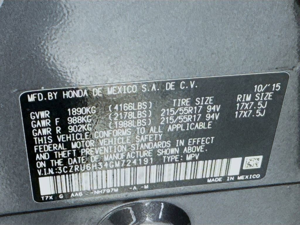 Used 2016 Honda HR-V LX image 38