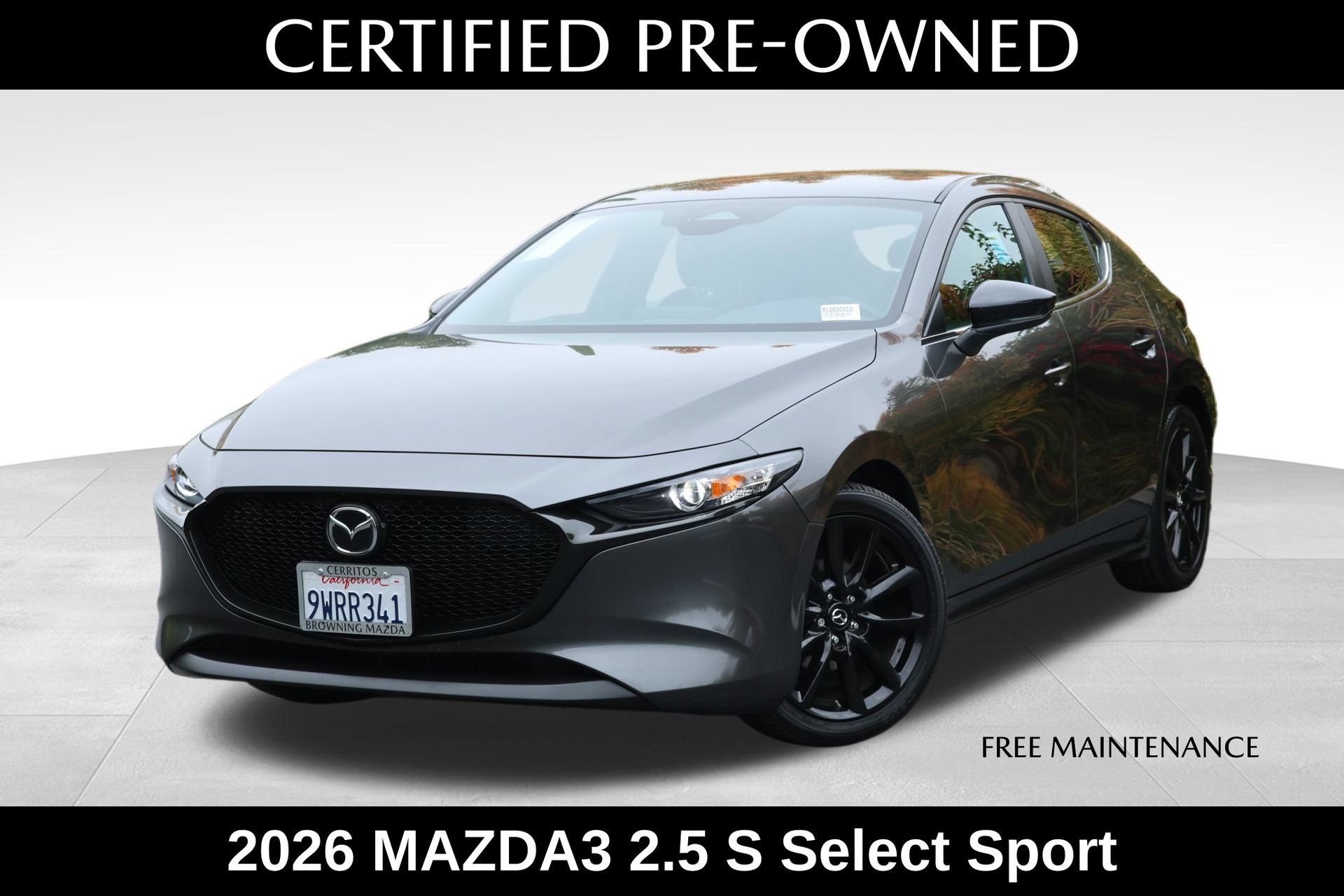 Certified 2026 MAZDA MAZDA3 s Sport