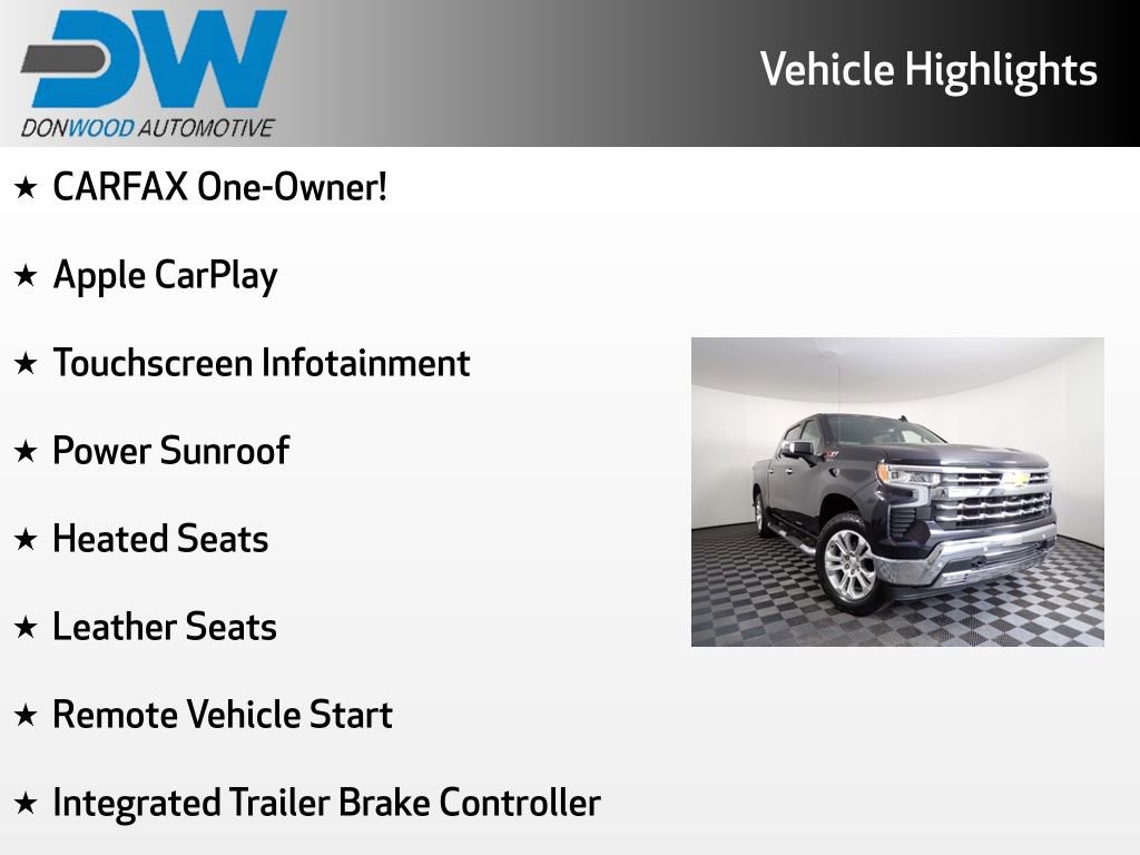 Used 2022 Chevrolet Silverado 1500 LTZ w/ LTZ Premium Package image 3