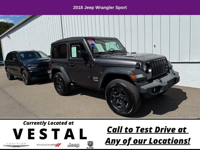 Used 2018 Jeep Wrangler Sport image 1