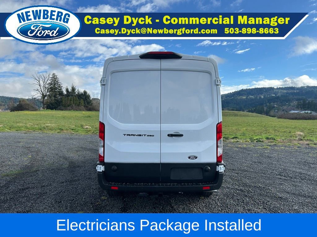 New 2026 Ford Transit 250 148 Medium Roof w/ Electrician Trade Package RWD image 7