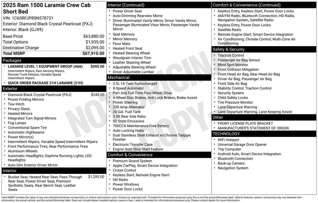 Used 2025 RAM 1500 Laramie image 7