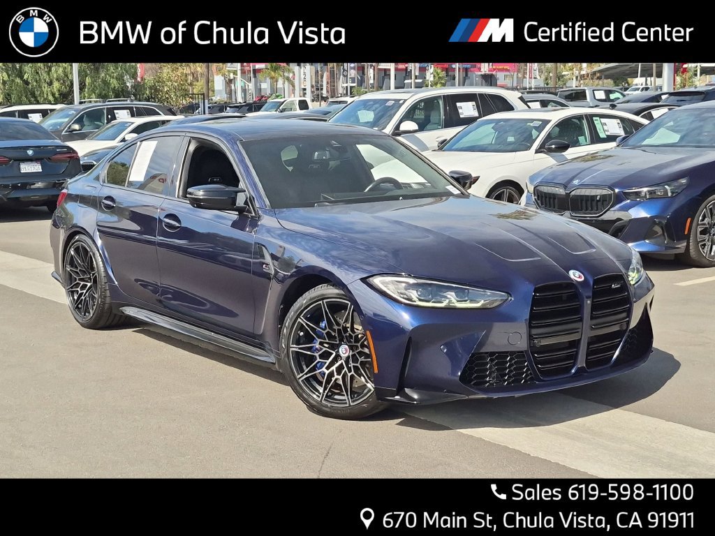 Certified 2023 BMW M3 Competition w/ Executive Package AWD/4WD image 1