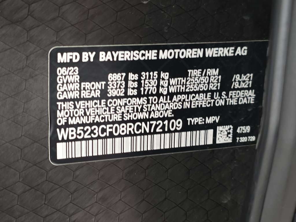 Certified 2024 BMW iX xDrive50 w/ Premium Package AWD/4WD image 34