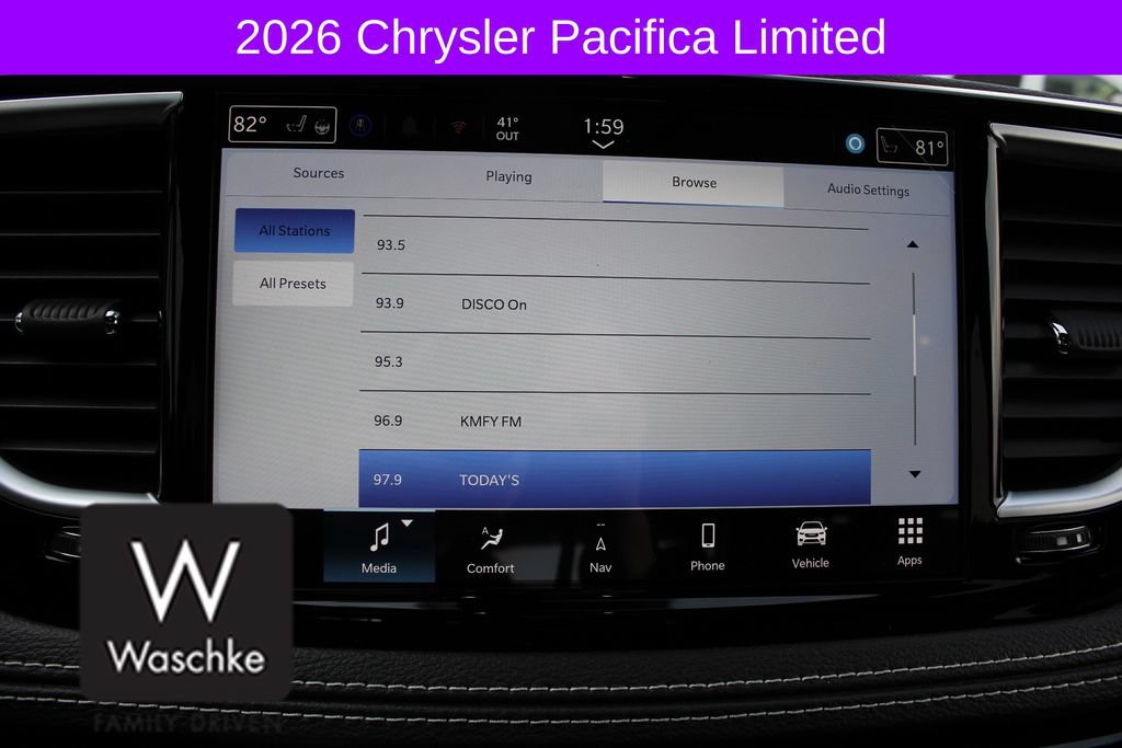New 2026 Chrysler Pacifica Limited w/ S Appearance Package image 45