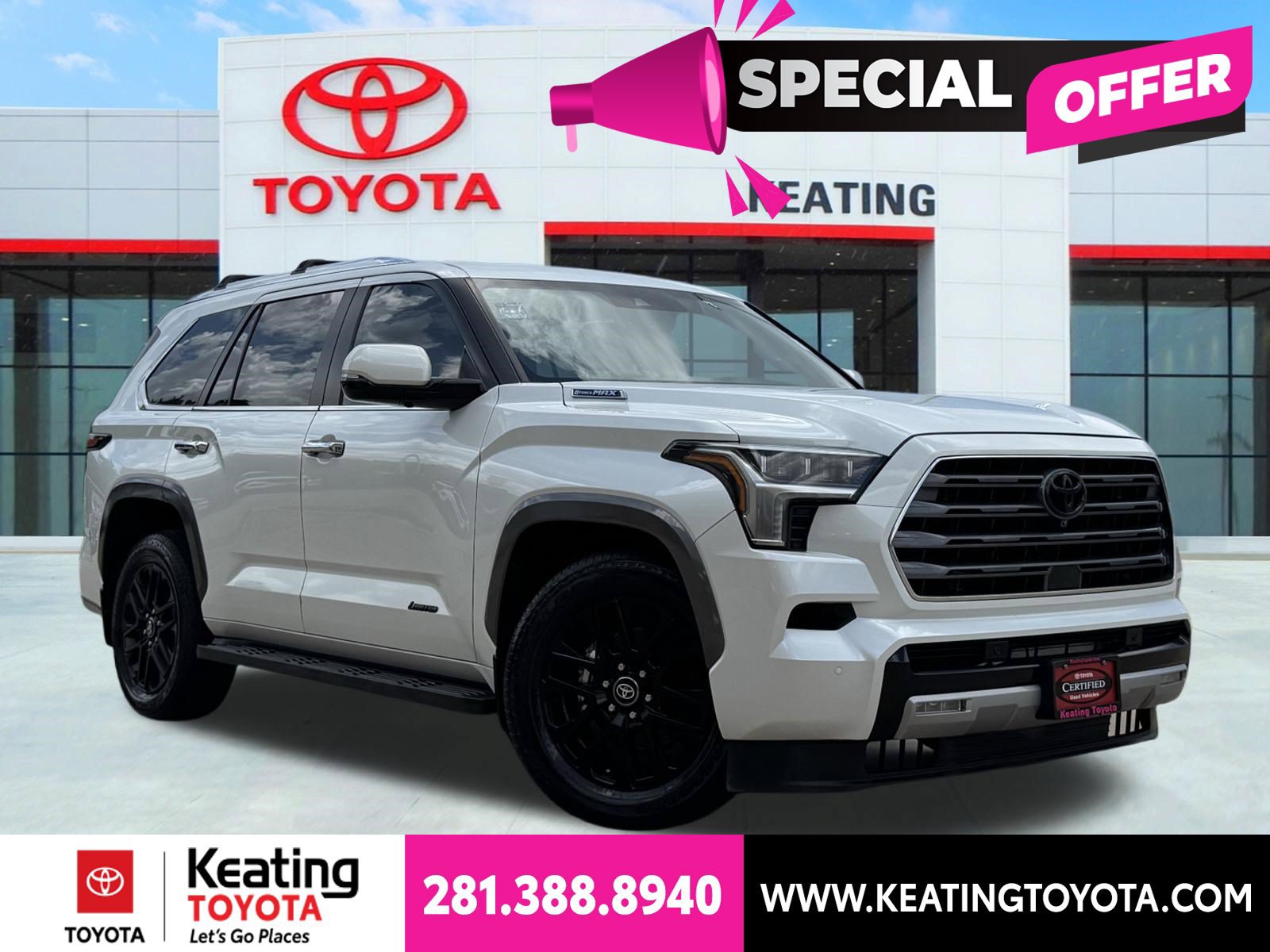 Certified 2025 Toyota Sequoia Limited