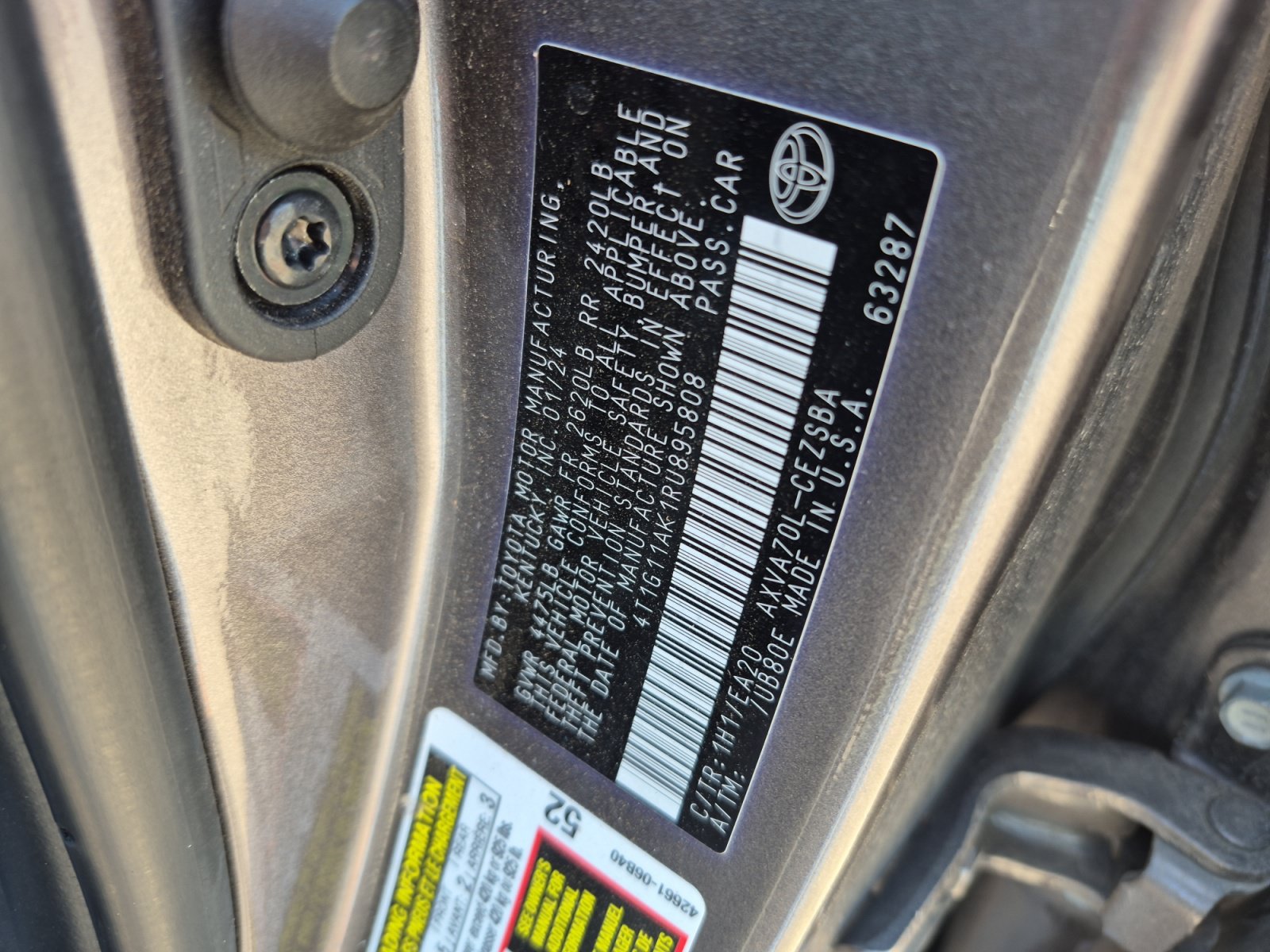 Used 2024 Toyota Camry SE FWD image 25