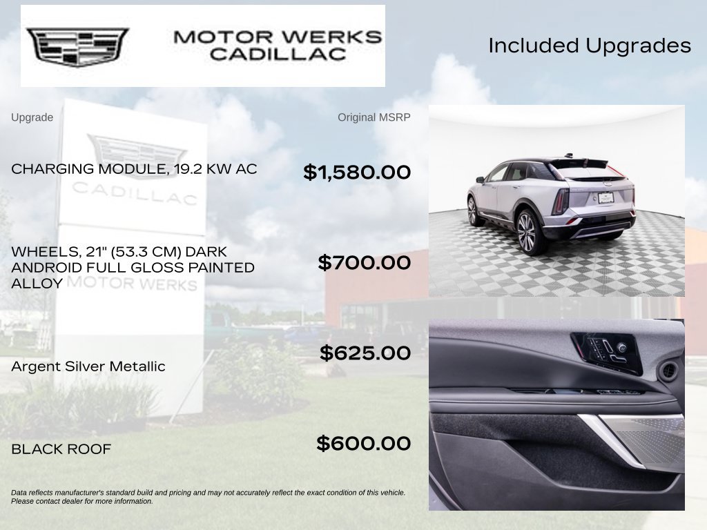 Used 2025 Cadillac Optiq Luxury 2 AWD/4WD image 8