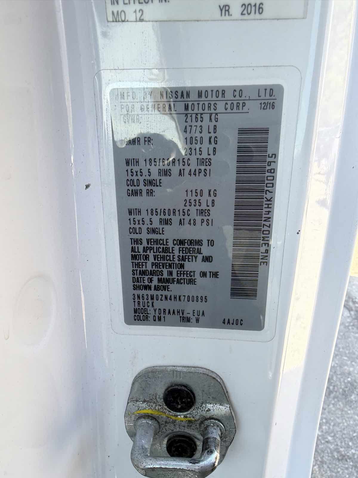 Used 2017 Chevrolet City Express LT image 24