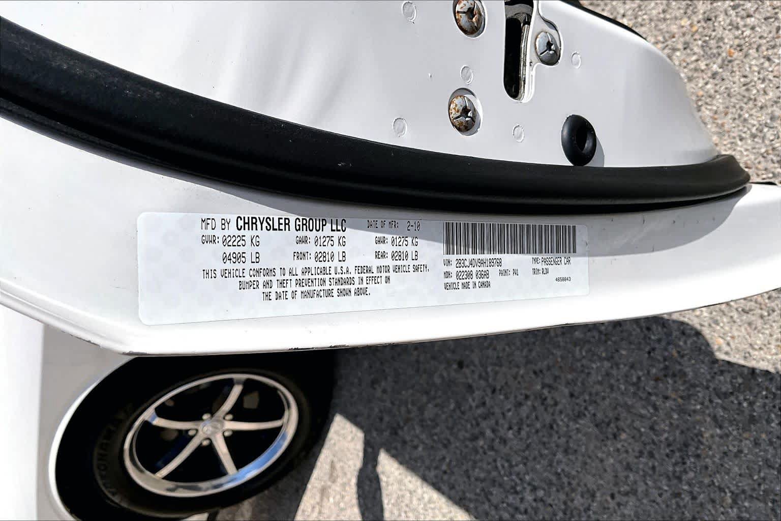 Used 2010 Dodge Challenger SE RWD image 34