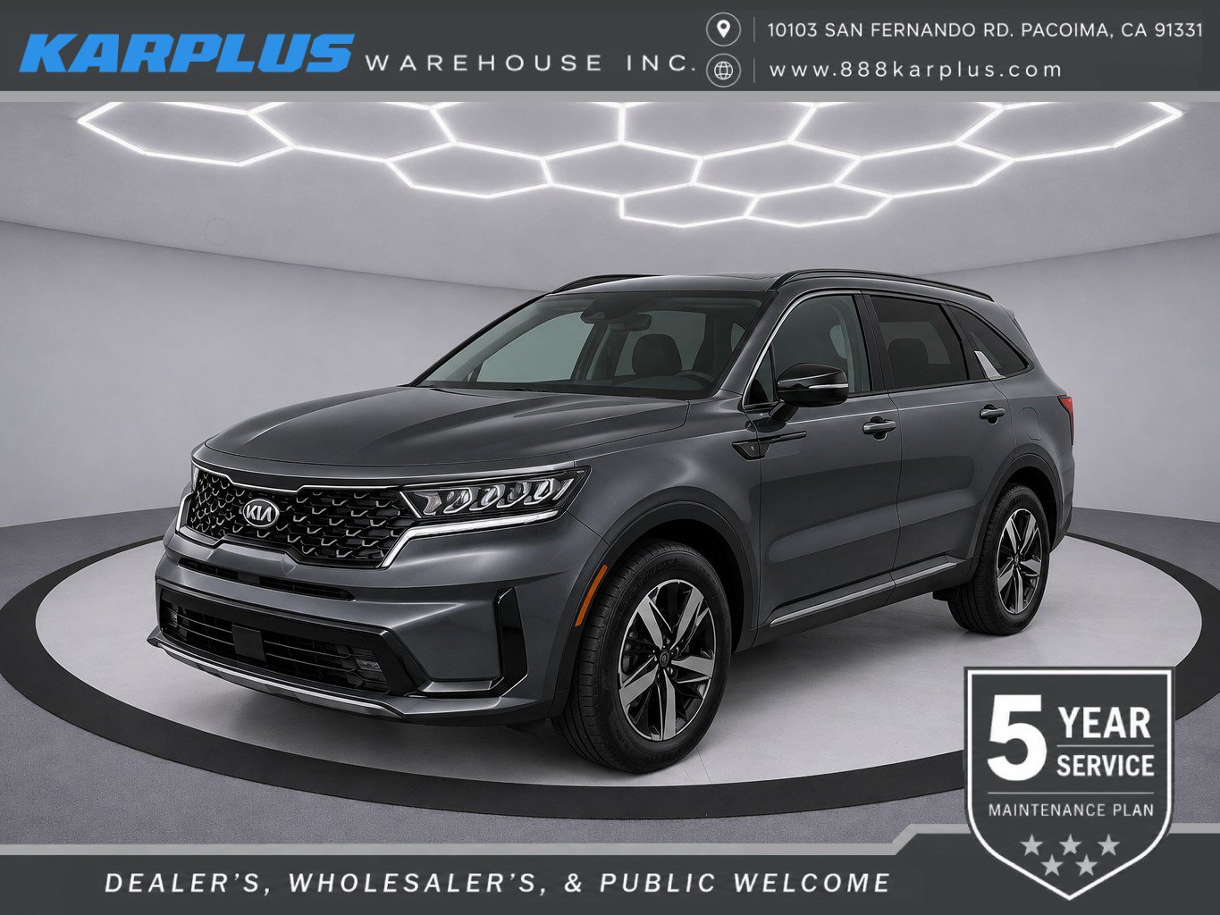 Used 2021 Kia Sorento S w/ Panoramic Sunroof Package FWD image 1
