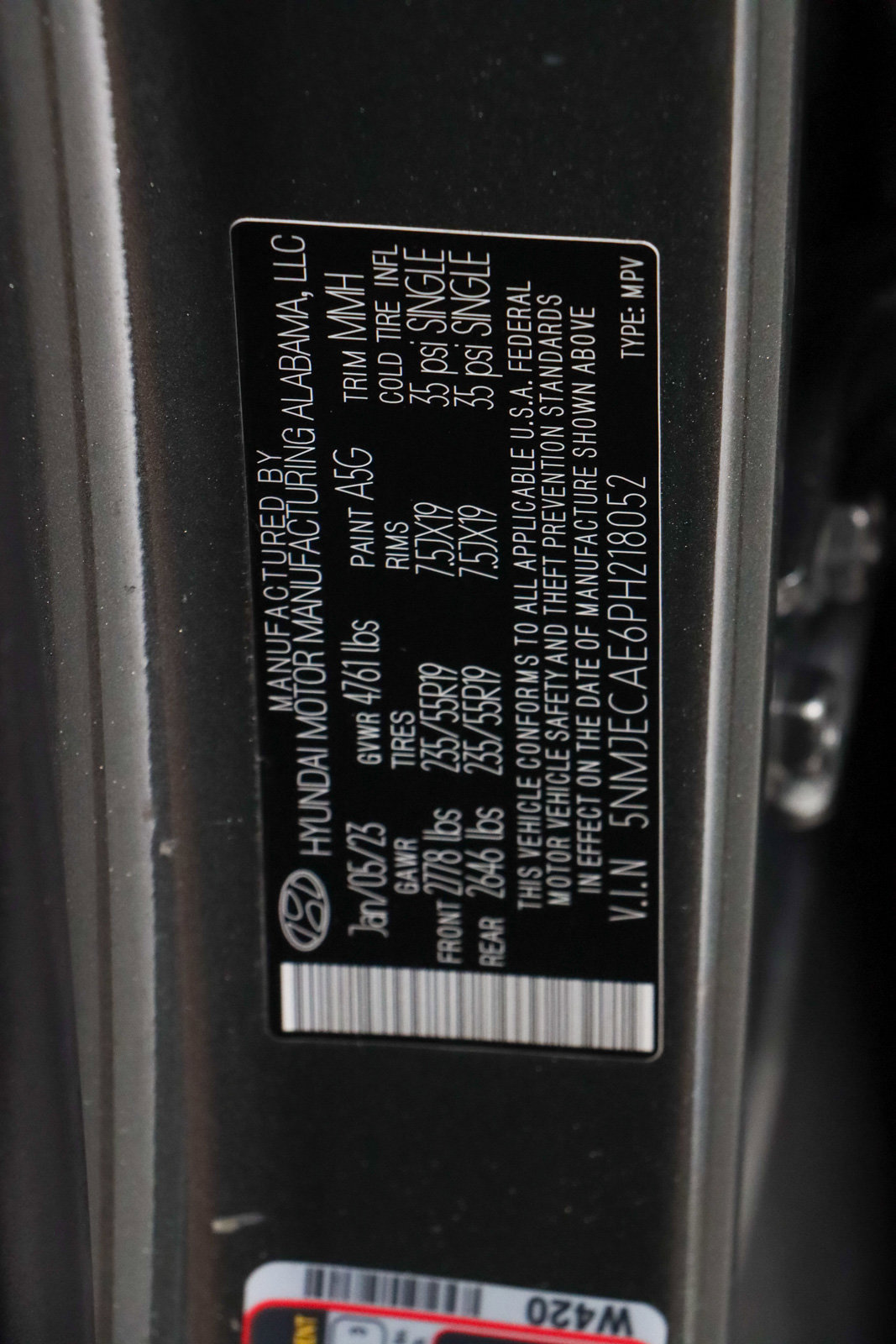 Used 2023 Hyundai Tucson Limited image 34