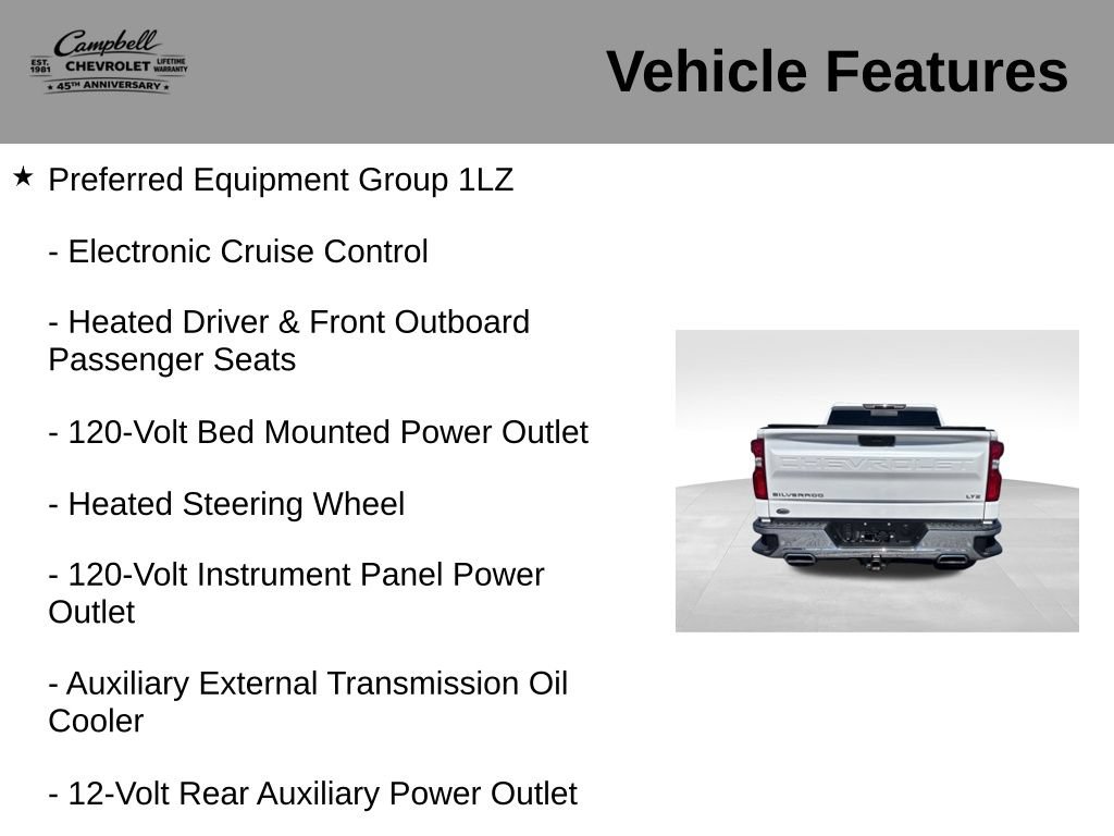 Used 2021 Chevrolet Silverado 1500 LTZ w/ LTZ Premium Package AWD/4WD image 21