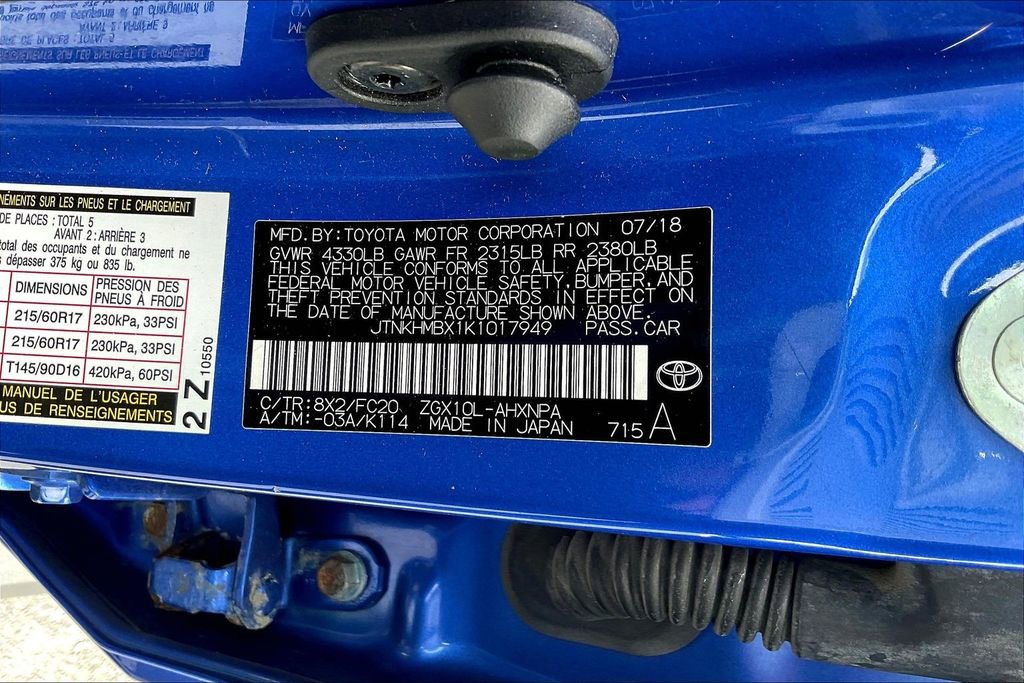 Used 2019 Toyota C-HR LE FWD image 18