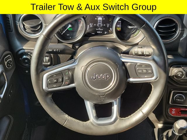 Certified 2023 Jeep Wrangler Unlimited Rubicon 4xe w/ Cold Weather Group AWD/4WD image 10