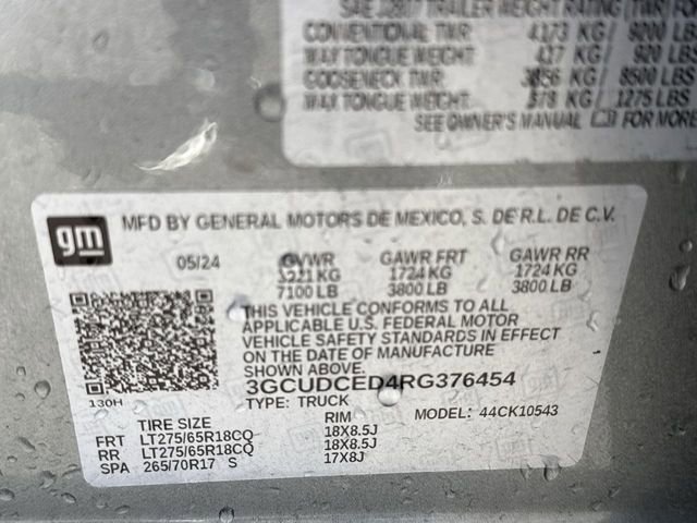 Certified 2024 Chevrolet Silverado 1500 Custom Trail Boss image 30