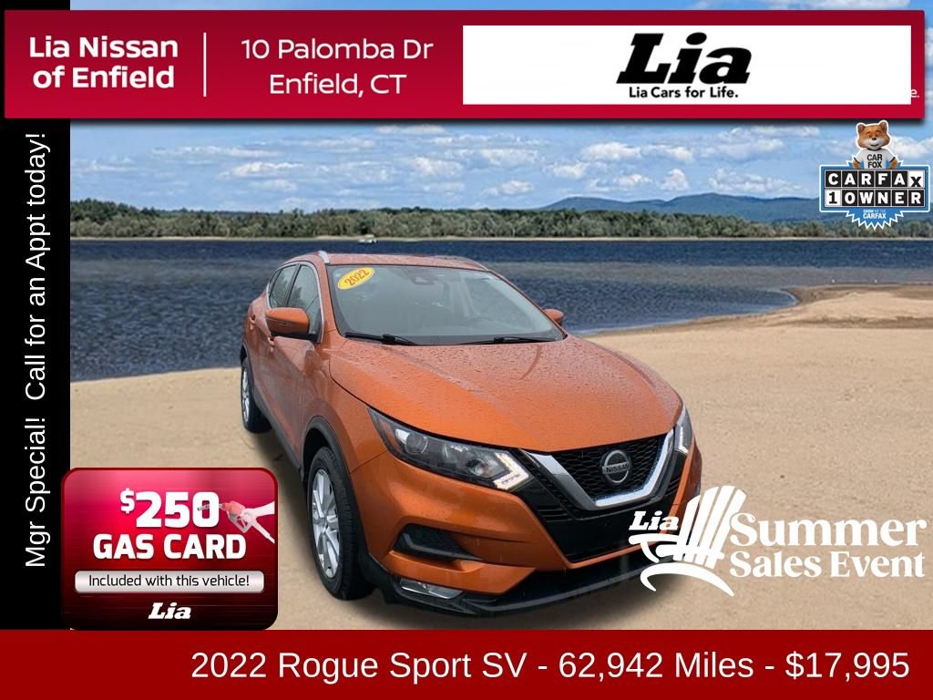 Used 2022 Nissan Rogue Sport SV w/ Technology Package
