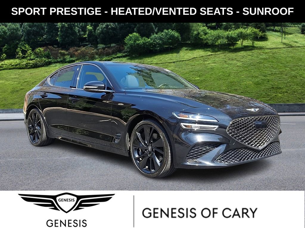 Used 2023 Genesis G70 2.0T w/ Sport Prestige Package image 1