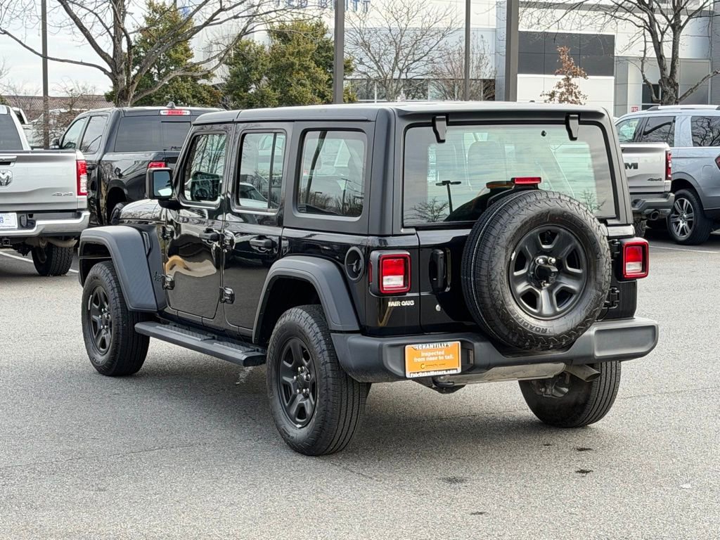 Certified 2024 Jeep Wrangler Sport image 9