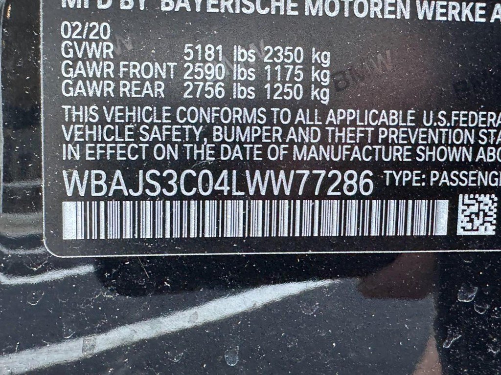 Used 2020 BMW 540i xDrive w/ Premium Package AWD/4WD image 27