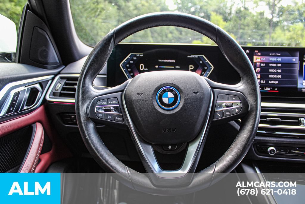 Used 2023 BMW i4 eDrive40 w/ Premium Package RWD image 21