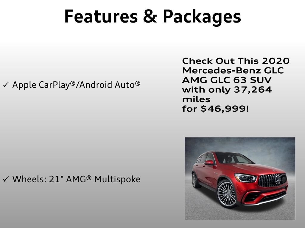 Used 2020 Mercedes-Benz GLC 63 AMG 4MATIC image 16