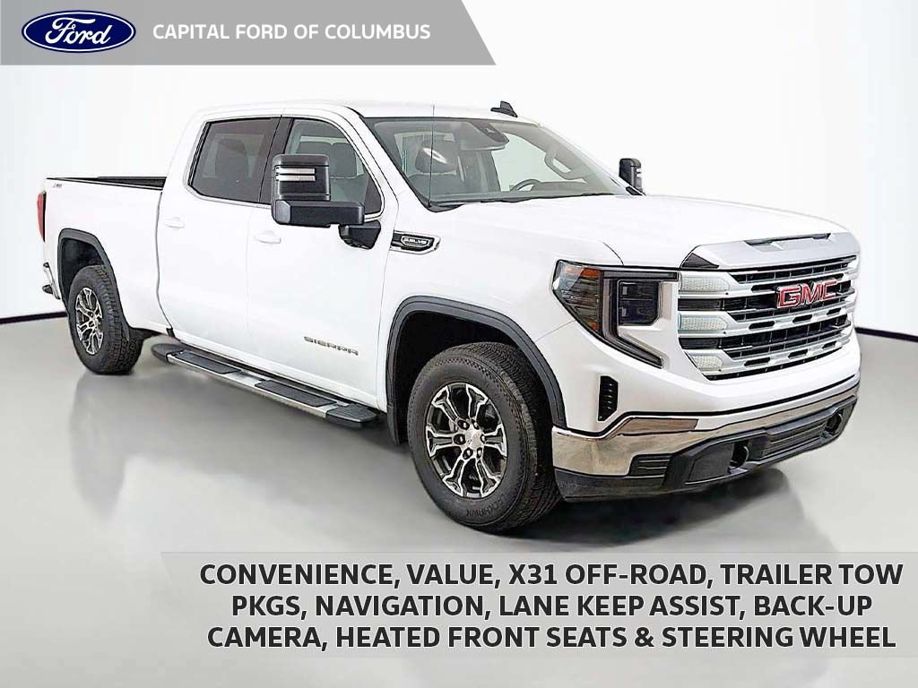 Used 2023 GMC Sierra 1500 SLE w/ X31 Off-Road Package AWD/4WD image 1